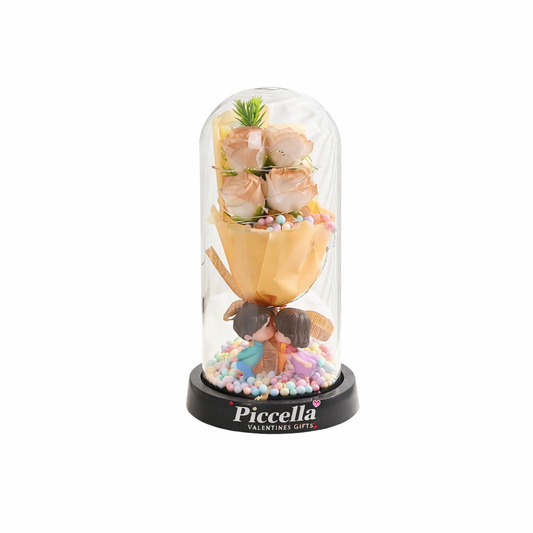 Bouquet soap flower night light